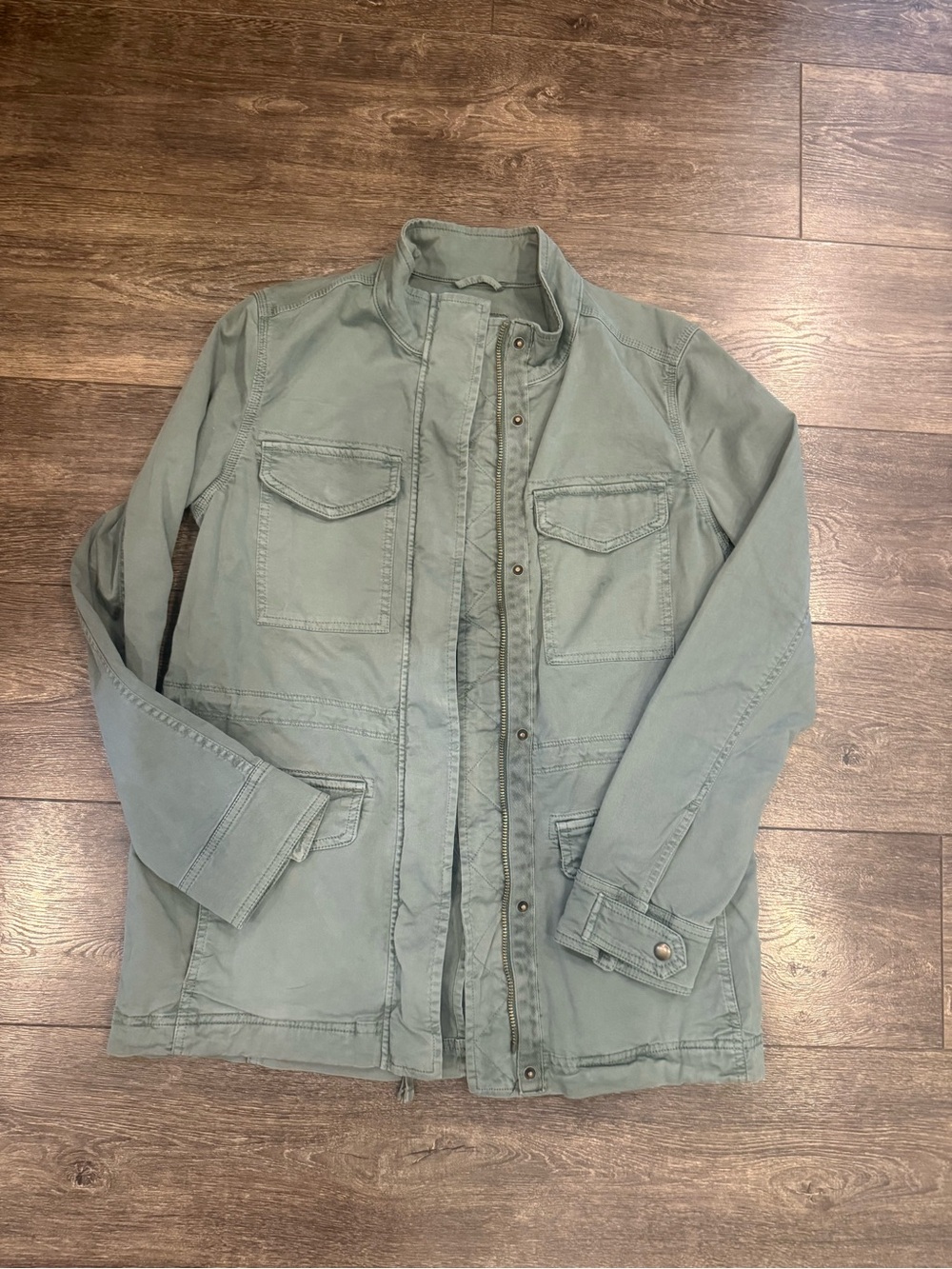GAP Women's Utility Jacket - Sage Green